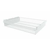 Корзина выдвижная 563x440x85 белая