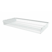 Корзина выдвижная 863x440x85 белая