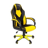 Игровое кресло GAME 17 черный/желтый