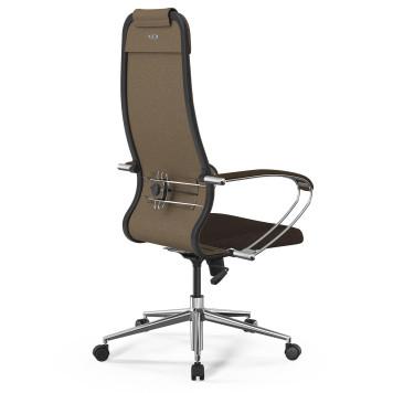 Кресло Метта ErgoLife Set-32/127/Sit-052 коричневый-1