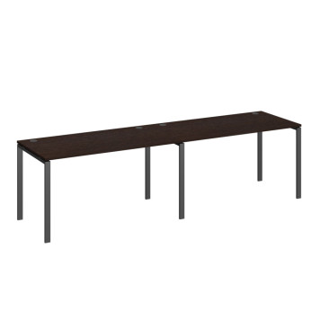 Бенч на 2 рм АМБЛ-002 дуб венге/антрацит