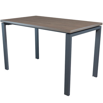 Стол NT 120x70 темный орех/антрацит