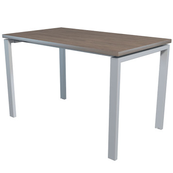 Стол NT 120x70 темный орех/серый