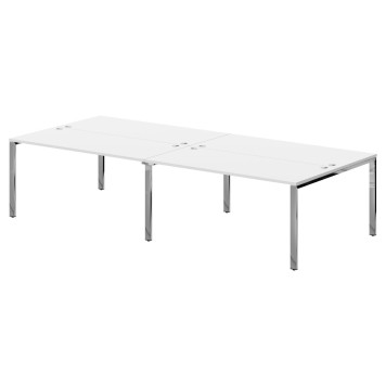 Стол 4-х местный XTEN GLOSS XGWST 3214.1 Белый